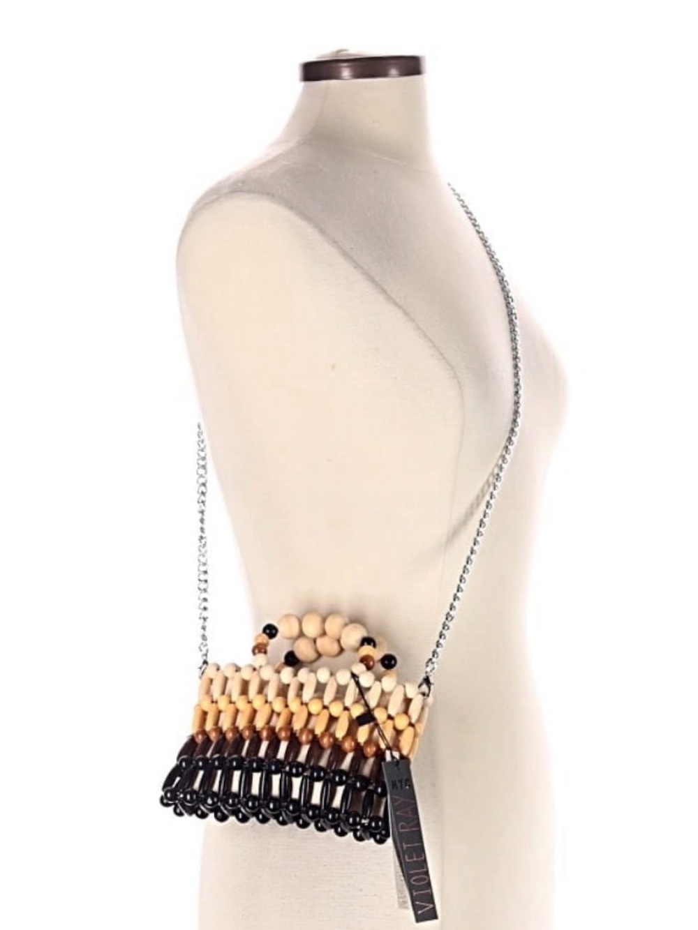 Mini Purse Beaded Multi-Tone